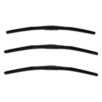 DIY Solutions® - Driver (21"), Passenger Side (21") and Rear (20") Black Wiper Blade Set