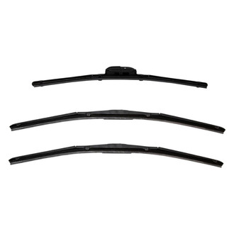 DIY Solutions® - Driver (22"), Passenger Side (22") and Rear (17") Black Wiper Blade Set