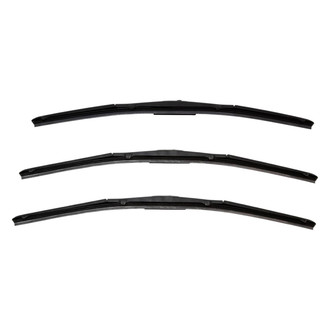 DIY Solutions® - Driver (22"), Passenger Side (22") and Rear (20") Black Wiper Blade Set