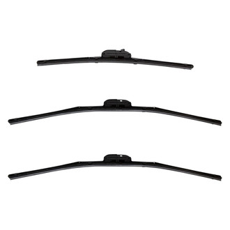DIY Solutions® - Driver (24"), Passenger Side (24") and Rear (16") Black Wiper Blade Set