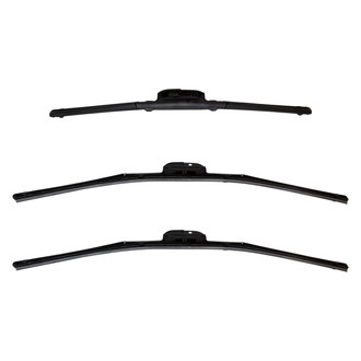 DIY Solutions® - Driver (24"), Passenger Side (24") and Rear (18") Black Wiper Blade Set