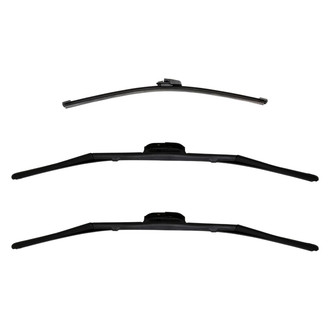 DIY Solutions® - Driver (26"), Passenger Side (26") and Rear (13") Black Wiper Blade Set