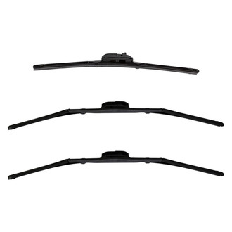 DIY Solutions® - Driver (28"), Passenger Side (28") and Rear (16") Black Wiper Blade Set