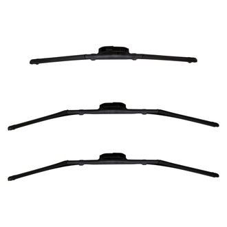 DIY Solutions® - Driver (28"), Passenger Side (28") and Rear (18") Black Wiper Blade Set