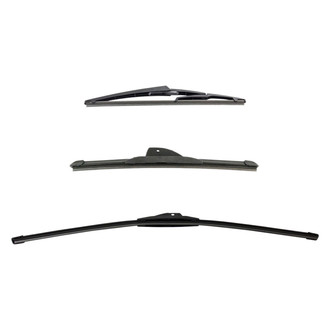 DIY Solutions® - Driver (26"), Passenger Side (13") and Rear (12") Black Wiper Blade Set