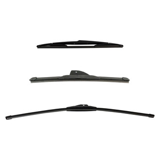 DIY Solutions® - Driver (26"), Passenger Side (13") and Rear (14") Black Wiper Blade Set