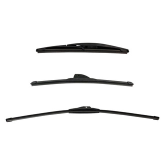 DIY Solutions® - Driver (26"), Passenger Side (16") and Rear (10") Black Wiper Blade Set