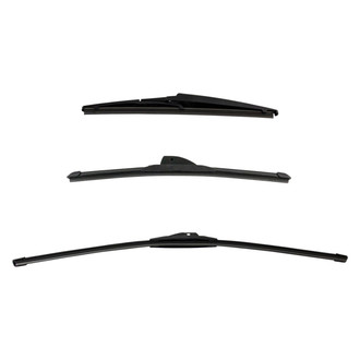 DIY Solutions® - Driver (26"), Passenger Side (16") and Rear (11") Black Wiper Blade Set