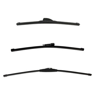 DIY Solutions® - Driver (26"), Passenger Side (16") and Rear (12") Black Wiper Blade Set