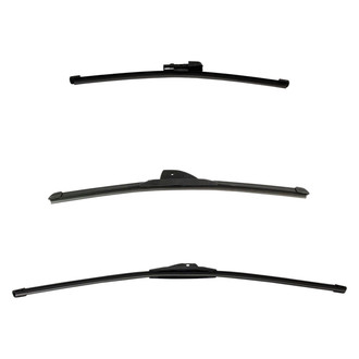 DIY Solutions® - Driver (26"), Passenger Side (18") and Rear (11") Black Wiper Blade Set