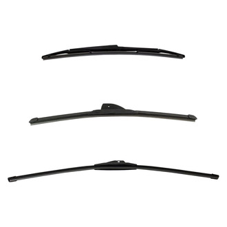 DIY Solutions® - Driver (26"), Passenger Side (18") and Rear (16") Black Wiper Blade Set