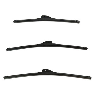 DIY Solutions® - Driver (20"), Passenger Side (19") and Rear (16") Black Wiper Blade Set