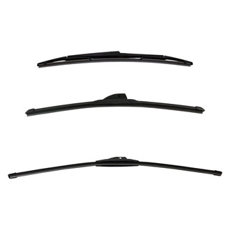 DIY Solutions® - Driver (26"), Passenger Side (19") and Rear (16") Black Wiper Blade Set