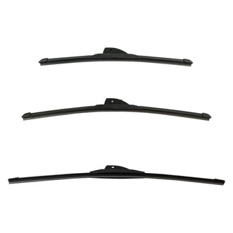 DIY Solutions® - Driver (21"), Passenger Side (20") and Rear (16") Black Wiper Blade Set