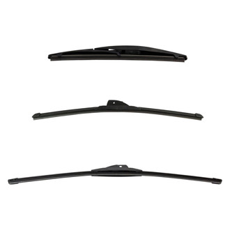 DIY Solutions® - Driver (22"), Passenger Side (20") and Rear (10") Black Wiper Blade Set