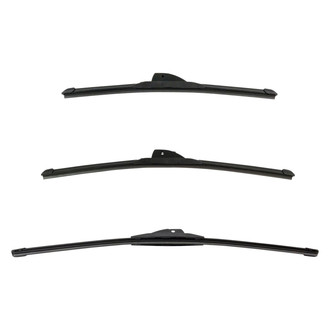 DIY Solutions® - Driver (22"), Passenger Side (20") and Rear (16") Black Wiper Blade Set