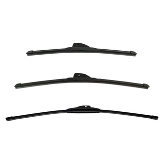 DIY Solutions® - Driver (24"), Passenger Side (20") and Rear (16") Black Wiper Blade Set