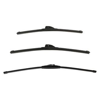 DIY Solutions® - Driver (26"), Passenger Side (18") and Rear (20") Black Wiper Blade Set