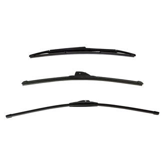 DIY Solutions® - Driver (28"), Passenger Side (20") and Rear (16") Black Wiper Blade Set