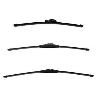 DIY Solutions® - Driver (26"), Passenger Side (22") and Rear (11") Black Wiper Blade Set