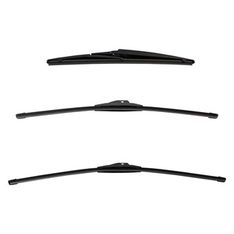 DIY Solutions® - Driver (26"), Passenger Side (22") and Rear (12") Black Wiper Blade Set