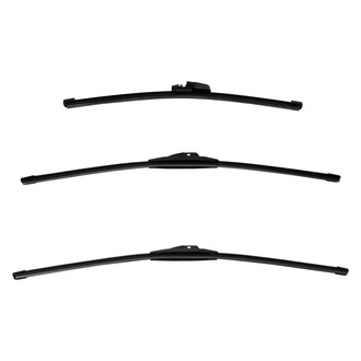 DIY Solutions® - Driver (26"), Passenger Side (24") and Rear (11") Black Wiper Blade Set