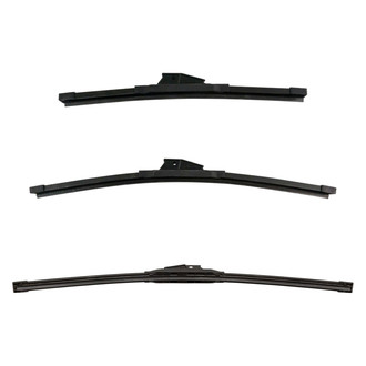 DIY Solutions® - Driver (21"), Passenger Side (18") and Rear (13") Black Wiper Blade Set