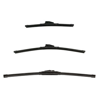 DIY Solutions® - Driver (21"), Passenger Side (19") and Rear (13") Black Wiper Blade Set