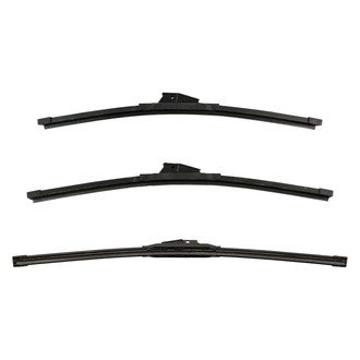 DIY Solutions® - Driver (21"), Passenger Side (19") and Rear (18") Black Wiper Blade Set