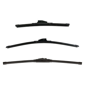 DIY Solutions® - Driver (22"), Passenger Side (21") and Rear (13") Black Wiper Blade Set