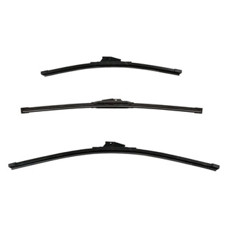 DIY Solutions® - Driver (24"), Passenger Side (21") and Rear (17") Black Wiper Blade Set
