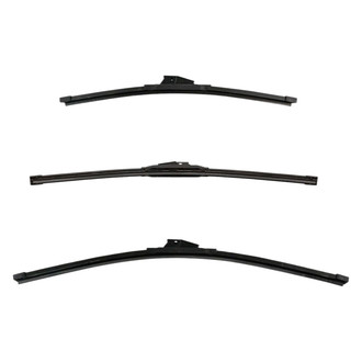 DIY Solutions® - Driver (24"), Passenger Side (21") and Rear (18") Black Wiper Blade Set