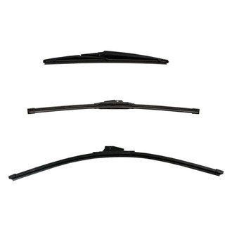 DIY Solutions® - Driver (26"), Passenger Side (21") and Rear (12") Black Wiper Blade Set