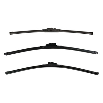 DIY Solutions® - Driver (24"), Passenger Side (21") and Rear (22") Black Wiper Blade Set