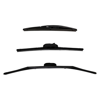 DIY Solutions® - Driver (26"), Passenger Side (14") and Rear (10") Black Wiper Blade Set