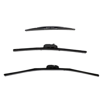DIY Solutions® - Driver (24"), Passenger Side (16") and Rear (14") Black Wiper Blade Set