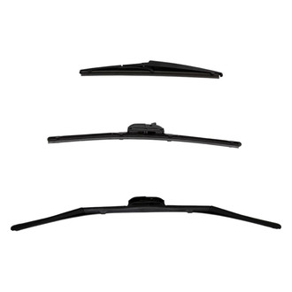DIY Solutions® - Driver (26"), Passenger Side (16") and Rear (11") Black Wiper Blade Set
