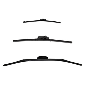 DIY Solutions® - Driver (26"), Passenger Side (16") and Rear (11") Black Wiper Blade Set