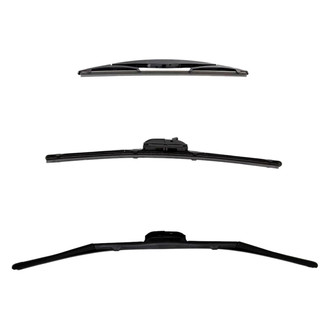 DIY Solutions® - Driver (26"), Passenger Side (16") and Rear (12") Black Wiper Blade Set