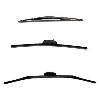 DIY Solutions® - Driver (26"), Passenger Side (16") and Rear (14") Black Wiper Blade Set