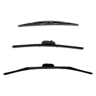 DIY Solutions® - Driver (26"), Passenger Side (16") and Rear (14") Black Wiper Blade Set