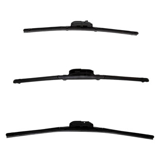 DIY Solutions® - Driver (19"), Passenger Side (18") and Rear (16") Black Wiper Blade Set