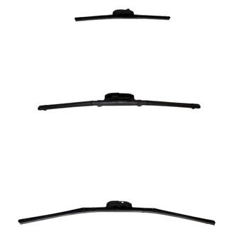 DIY Solutions® - Driver (24"), Passenger Side (18") and Rear (14") Black Wiper Blade Set