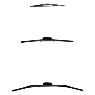 DIY Solutions® - Driver (26"), Passenger Side (18") and Rear (14") Black Wiper Blade Set