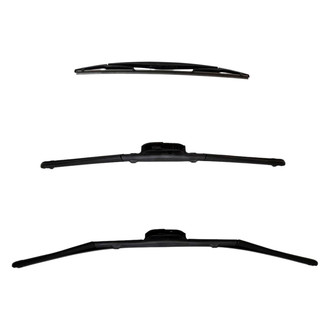 DIY Solutions® - Driver (26"), Passenger Side (18") and Rear (16") Black Wiper Blade Set