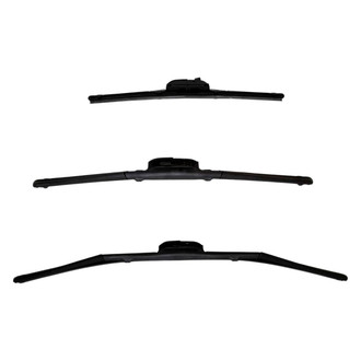 DIY Solutions® - Driver (26"), Passenger Side (18") and Rear (14") Black Wiper Blade Set