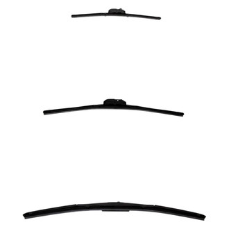 DIY Solutions® - Driver (20"), Passenger Side (19") and Rear (16") Black Wiper Blade Set