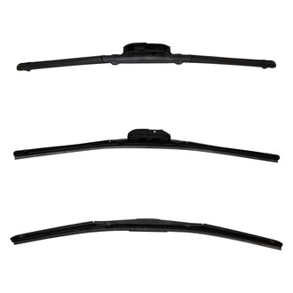 DIY Solutions® - Driver (21"), Passenger Side (19") and Rear (18") Black Wiper Blade Set