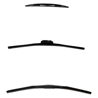 DIY Solutions® - Driver (22"), Passenger Side (19") and Rear (16") Black Wiper Blade Set