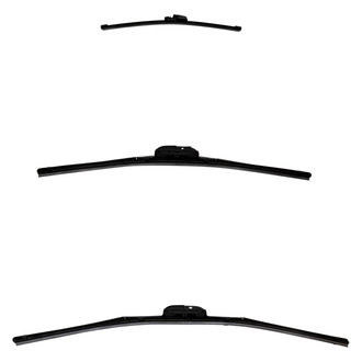 DIY Solutions® - Driver (24"), Passenger Side (19") and Rear (11") Black Wiper Blade Set